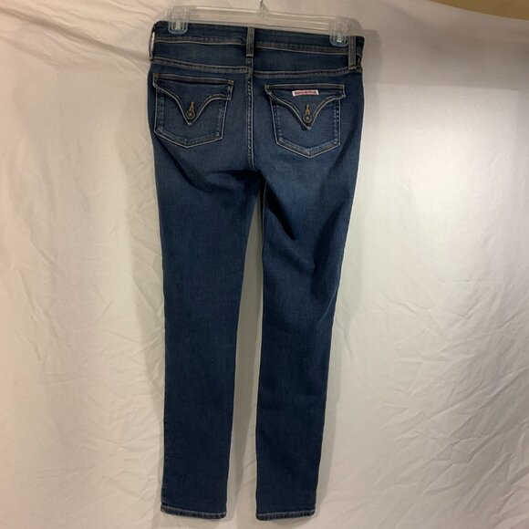 Hudson Collin Mid-Rise Skinny Blue Jean, Sz 28 - Picture 3 of 7